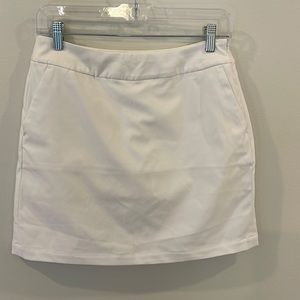 Nike Dri-Fit Women’s Golf Skirt, White, Size 4